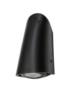 Outdoor wall light, Fumagalli, 1xG9, 13x6cm, resin, black