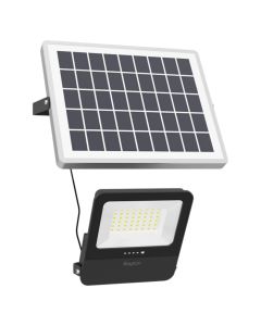 Floodlight with solar panel, 250W, 3IN1, 3000lm, 4-12H working time, 8H charging time, IP65, dimmable, sensor, 80W consumption
