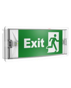 EXIT table, with charging, 3W, 6500K, 100lm, IP54, 120min working time