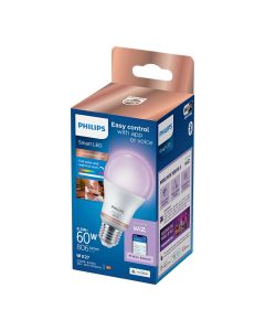 Smart LED lamp, philips, E27, 60W, 806LM, RGB, 25.000 h