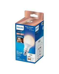 Smart LED lamp, Philips, E27, 100W, 1521lm, 2700-6500K, 15.000h