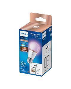 Smart LED lamp, Philips, E27, 40W, 470lm, 2200-6500/ RGB, 15.000h