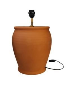 Table lamp, E27, terracotta, 40x61cm