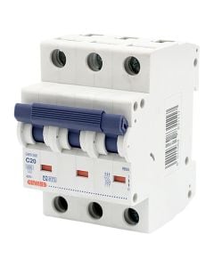 GEWISS magneto-thermal circuit breaker, 3M, C, 20A, 6kA
