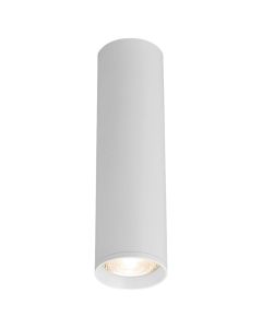 Ceiling spot light, GAMA, Braytron, GU10, aluminum, cylinder, white, D.5cm, H.20cm