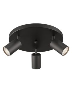 Beta light, Braytron, 3xGU10, aluminum, black, 30x12cm