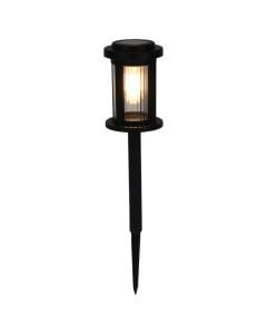 Solar panel light, plastic, H.40cm
