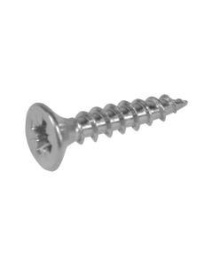 Cross recessed countersunk head wood screw 4x20 mm stainless steel