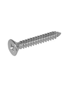 Cross recessed countersunk head wood screw 5x25mm stainless steel