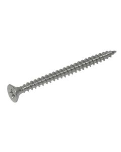Cross recessed countersunk head wood screw 5x70 mm stainless steel