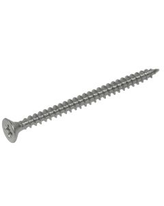 Cross recessed countersunk head wood screw 5x80 mm stainless steel