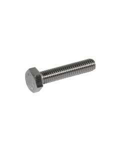 Hexagonal head bolts Ø6x30mm DIN 933 stainless steel