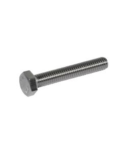 Hexagonal head bolts Ø6x40mm DIN 933 stainless steel