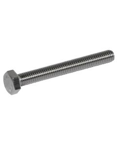 Hexagonal head bolts Ø6x60mm DIN 933 stainless steel