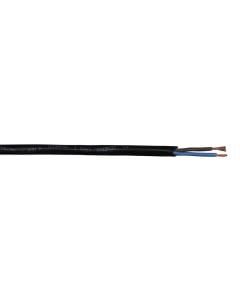 Power Cables H07RN-F 2x1.5mm²,  black color