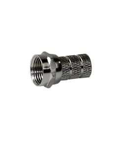 Connector F twist on 4.0/4.9 mm