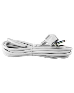 Round cable 3*1,5mm2*5m, white