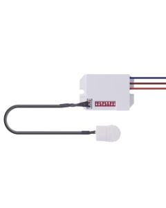 Motion Sensor IR IP20, 5s, 30s, 1min, 3min, 5min, 8min,  6m, 800W, 360°, white color