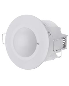 Motion Sensor MW IP20, 10s - 12 min, 8m, 1200W, 360°,  white color, microwave