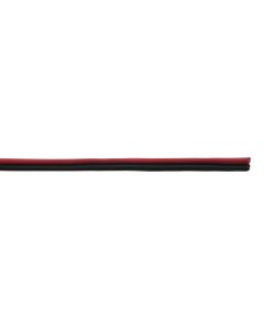 Audio cable 2x2.5 mm², black/red