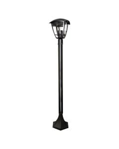 Ndricues i jashtem shtylle SELENE 1xE27, IP44, 16.5x110 cm, alumin/xham, ngj. Zezë
