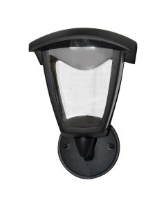 Ndricues i jashtem LED mural SELENE 7W, IP54, 19.4x16.2x23.2 cm, alumin/xham, ngj. Zezë