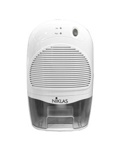 Dehumidifier Niklas Dry 2000, 72W, 600ml/24h,12VDC/6A, 2lt, R134A, 40 dB, 24x18xH36 cm