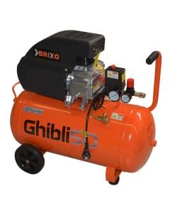 Air compressor Brixo LT.50, 8.8bar, 50 Lt tank, 2Hp, 198 lt/min, 2800 rpm