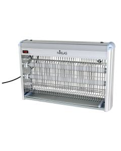 Electronic Insect Killer Niklas 2x15 W neon, L50xP10xH33 cm, grey color, 30 m²