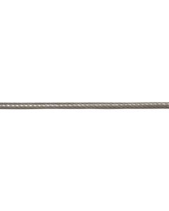 Steel wire rope D3mm 1x19 wires aisi 316 / A4 DIN 3053 stainless steel