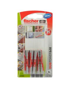 Fischer Universal plug 8 x DUOPOWER 6 x 50