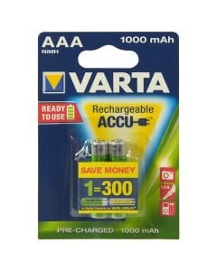 VARTA Professional ACCU R2U AAA 1000 mAh Bli 2