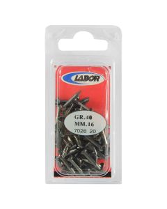 Standard nails blue MM. 16     GR. 40