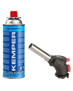 Gas cylinder, 380ml, with safety valve