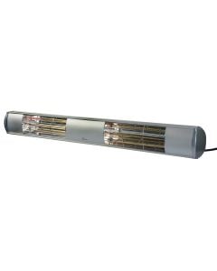Wall mounting electric heater Niklas Elios 3000 W, IP65, 103x16x11 cm