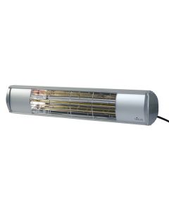 Wall mounting electric heater Niklas Elios 2000 W, IP65, 63x16x11 cm