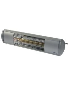 Wall mounting electric heater Niklas Elios 1500 W, IP65, 53x16x11 cm