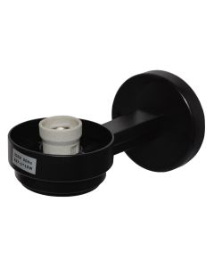 Base for external glow globe, black color