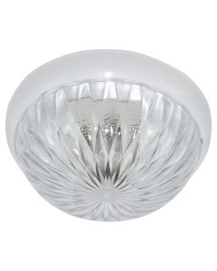 Maks ceiling lamp, 15W, 230V, 24x10 cm, IP20 white