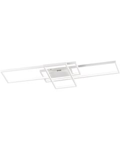 Ceiling lamp, Tucson SMD LED, 35 W, 3300 lm, 3000 K, H8.5xL104x42 cm, IP20, metal, white mat color