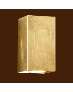 Wall lihgt, Cleo 2xGU10, 35 W max, 15x8x8 cm, metal, gold color