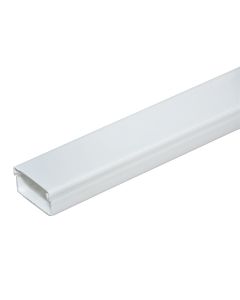 PVC trunking, with climbing, 30x16x2000 mm, white