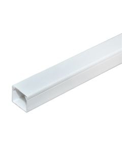PVC trunking, with climbing, 30x25x2000 mm, white