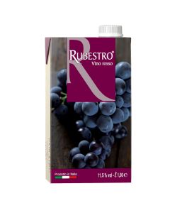Wine, red, Rubestro, 11% alcohol, 1 lt