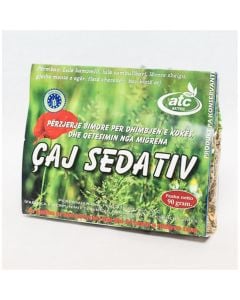 Sedative herbal tea for headache treatment 90 g
