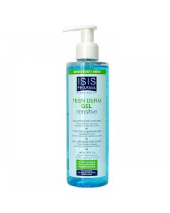 Purifying gel for the skin, IsisPharma Teen Derm Sensitive, 250 ml