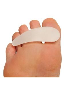 Silicone toe crest with loop
