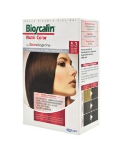 Natural extracts hair dye, Bioscalin® 5.3 Golden Light Brown