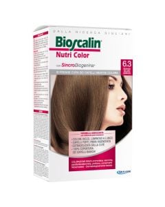 Natural extracts hair dye, Bioscalin® 6.3 Golden Dark Blonde