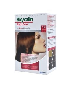 Natural extracts hair dye, Bioscalin 7.36 Hazelnut